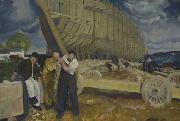 George Bellows Builders of Ships France oil painting artist